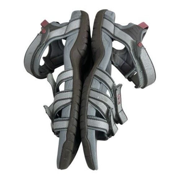 Teva Tirra Women Beige Hiking Sandals Size 7 Open Toe Ankle Strap Adjustable - Picture 6 of 11